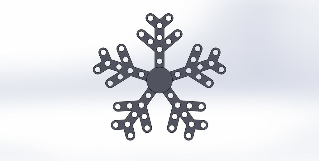 5 Arm Snowflake