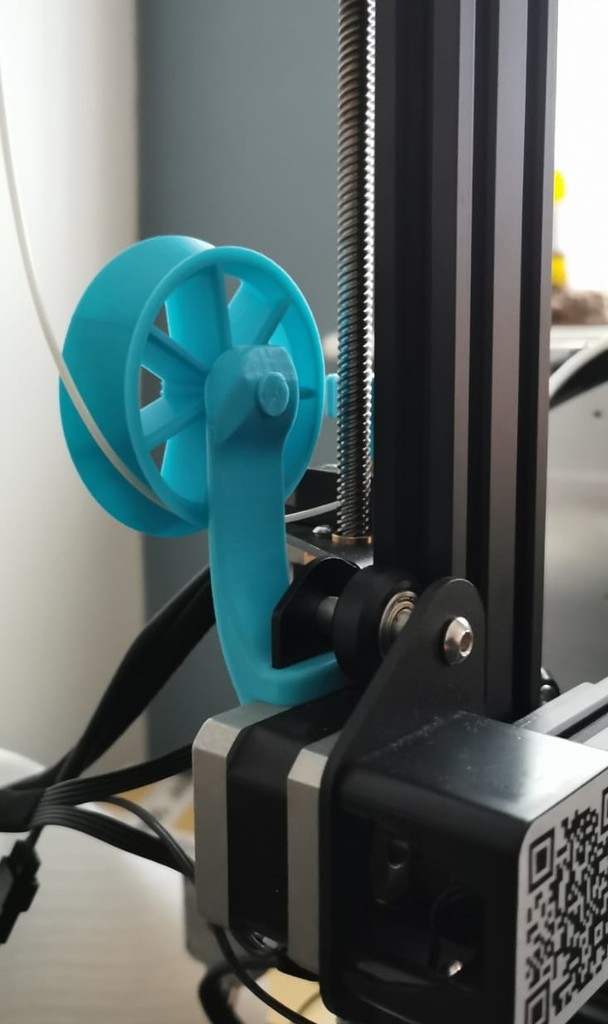 Ender 3 Filament Guide Roller - Only 3 Print parts