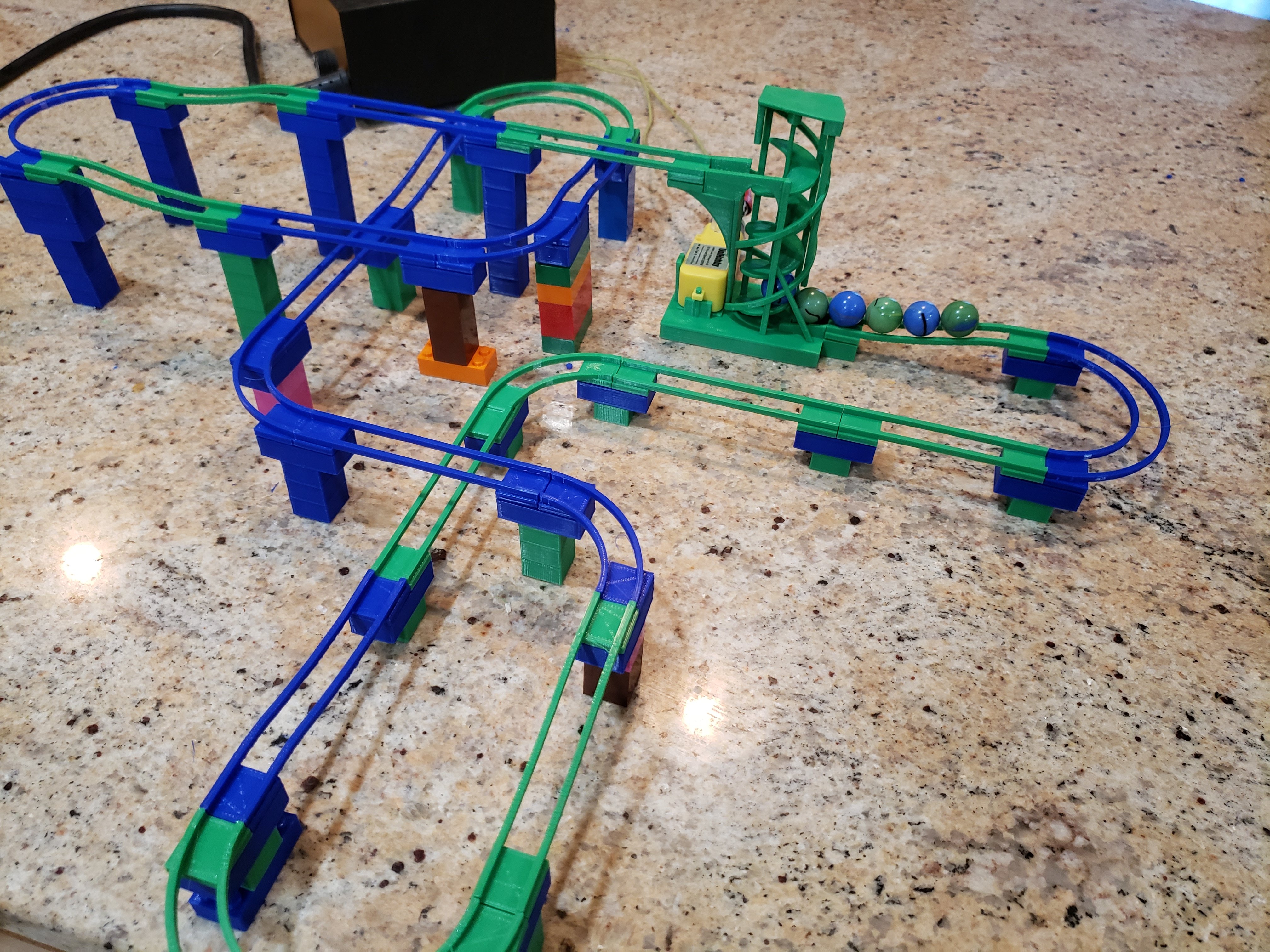 Marble Roller Coaster
