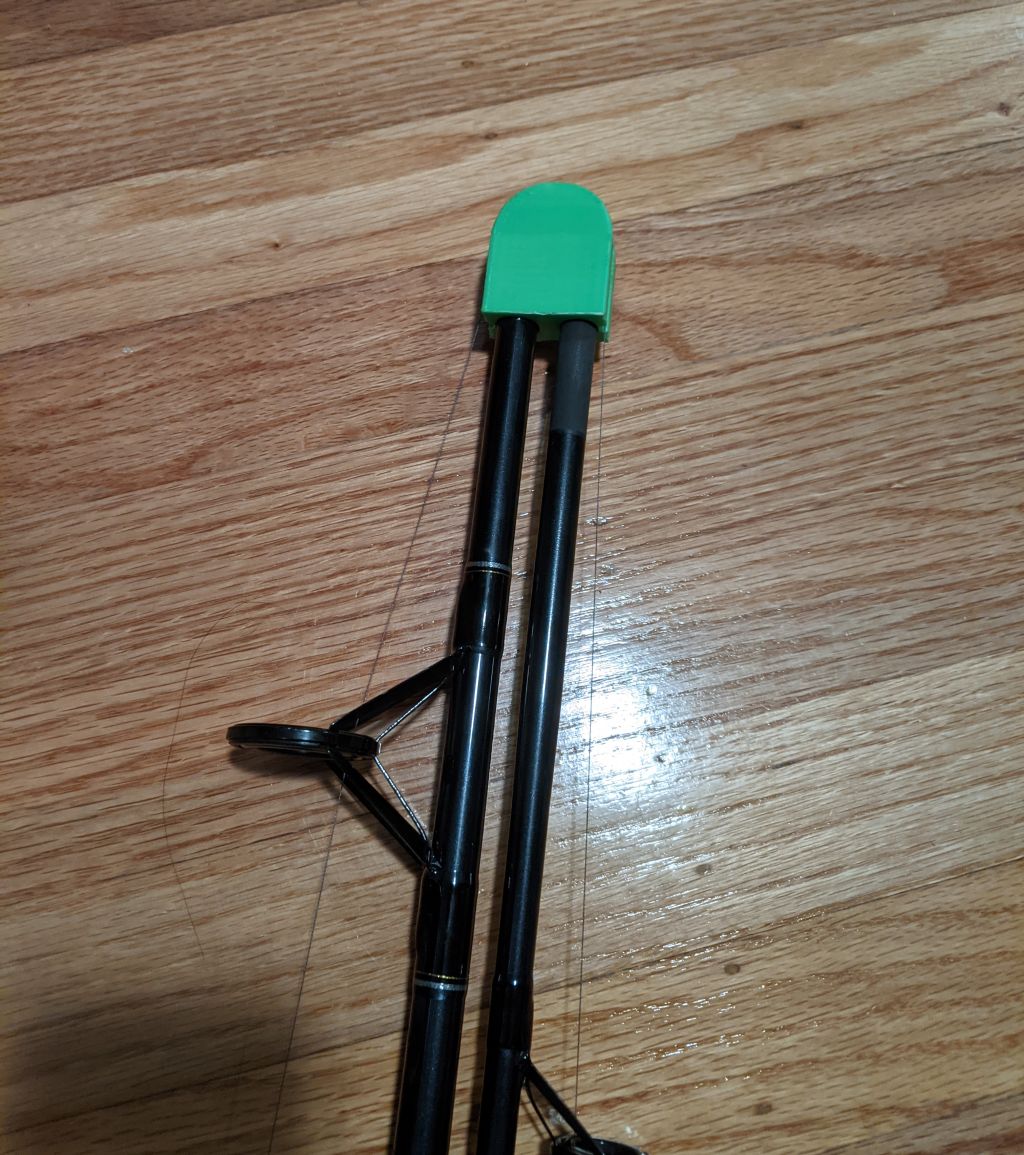 Two Piece Fishing Rod Keeper