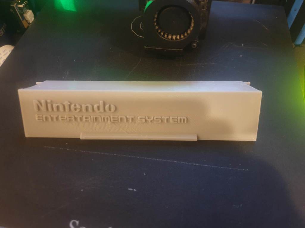 Nintendo NES Flip Top Lid With Logo