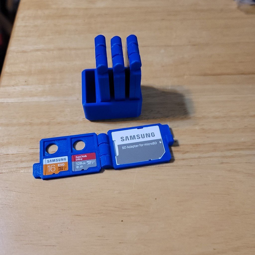 Minimal SD Card Wallet Holder