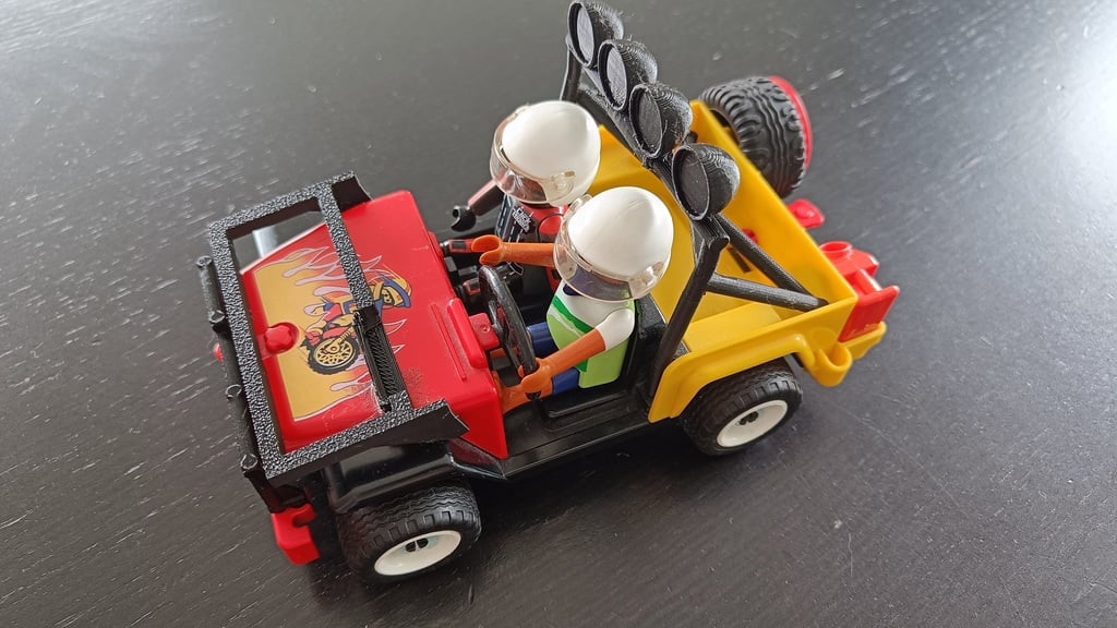 Spare Parts for Playmobil 3143-A Jeep/Motocross