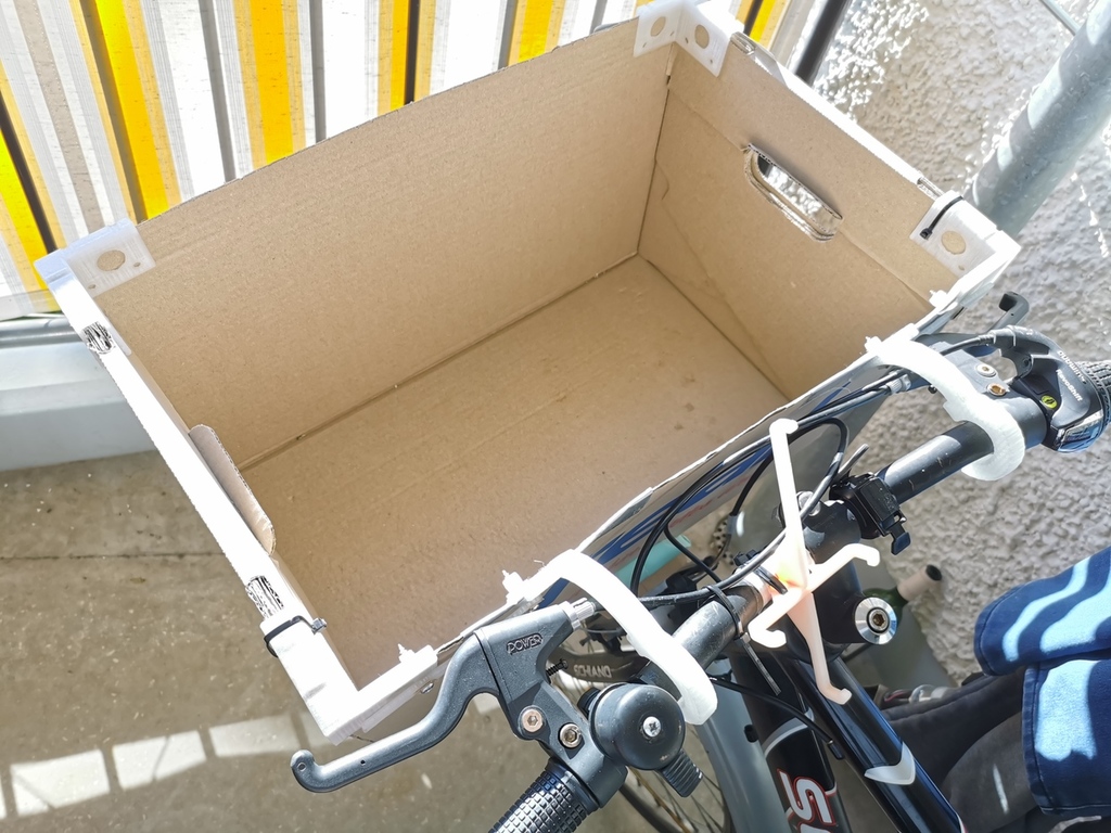 bicycle basket from Real shopping box