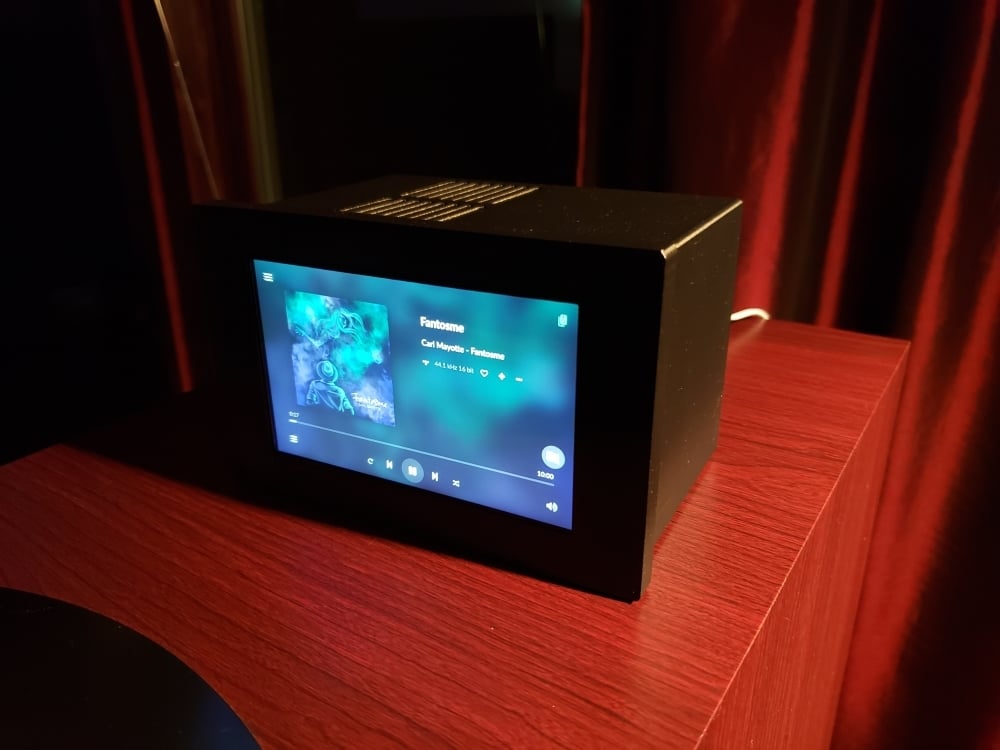 Raspberry Pi Box for Volumio, 5 inch display