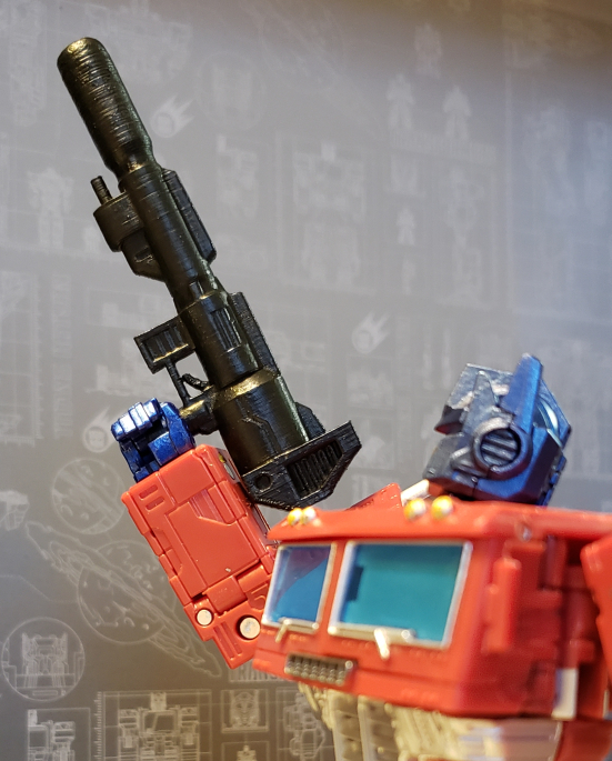 Voyager Scale Ion Blaster for Optimus Prime (5mm peg)