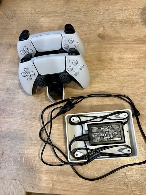 PlayStation 5 DualSense Charging Station Power Adapter Mount