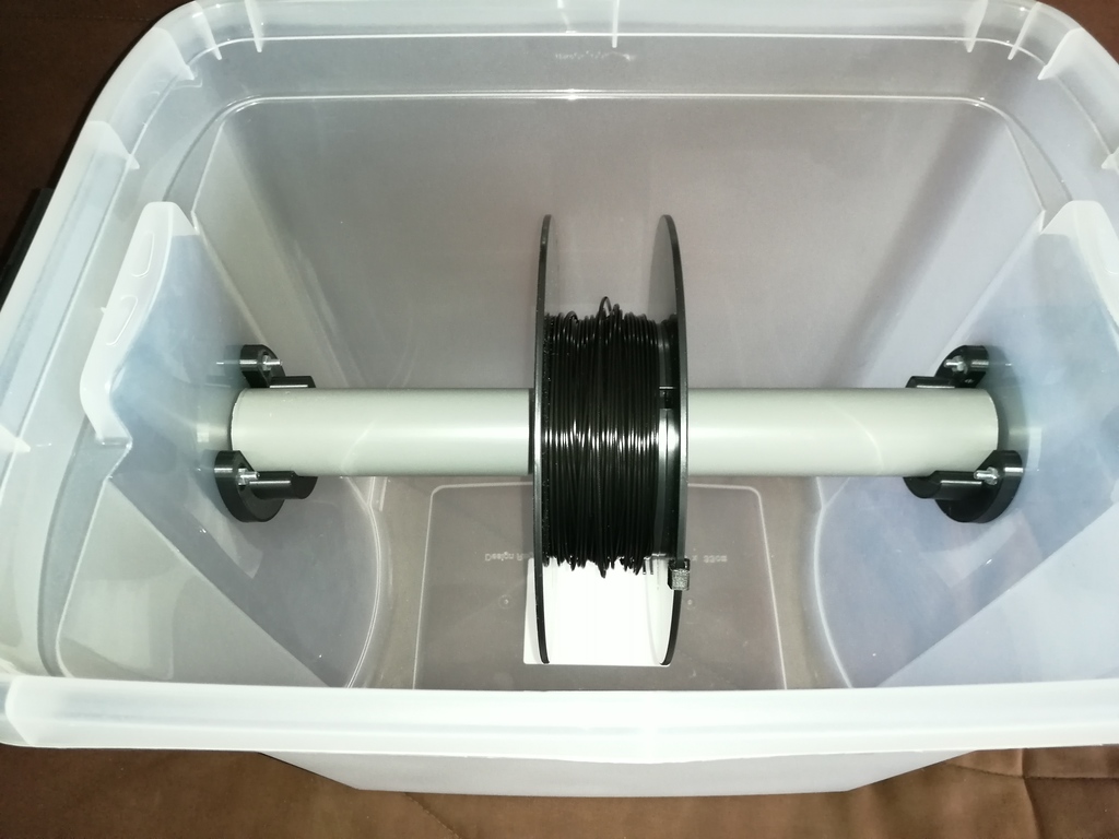 Unwinder support PVC tube 40mm - Spool Box 