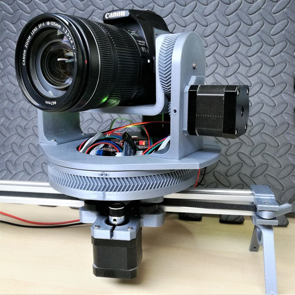 DSLR Camera Slider (Stepper Motor Driven)