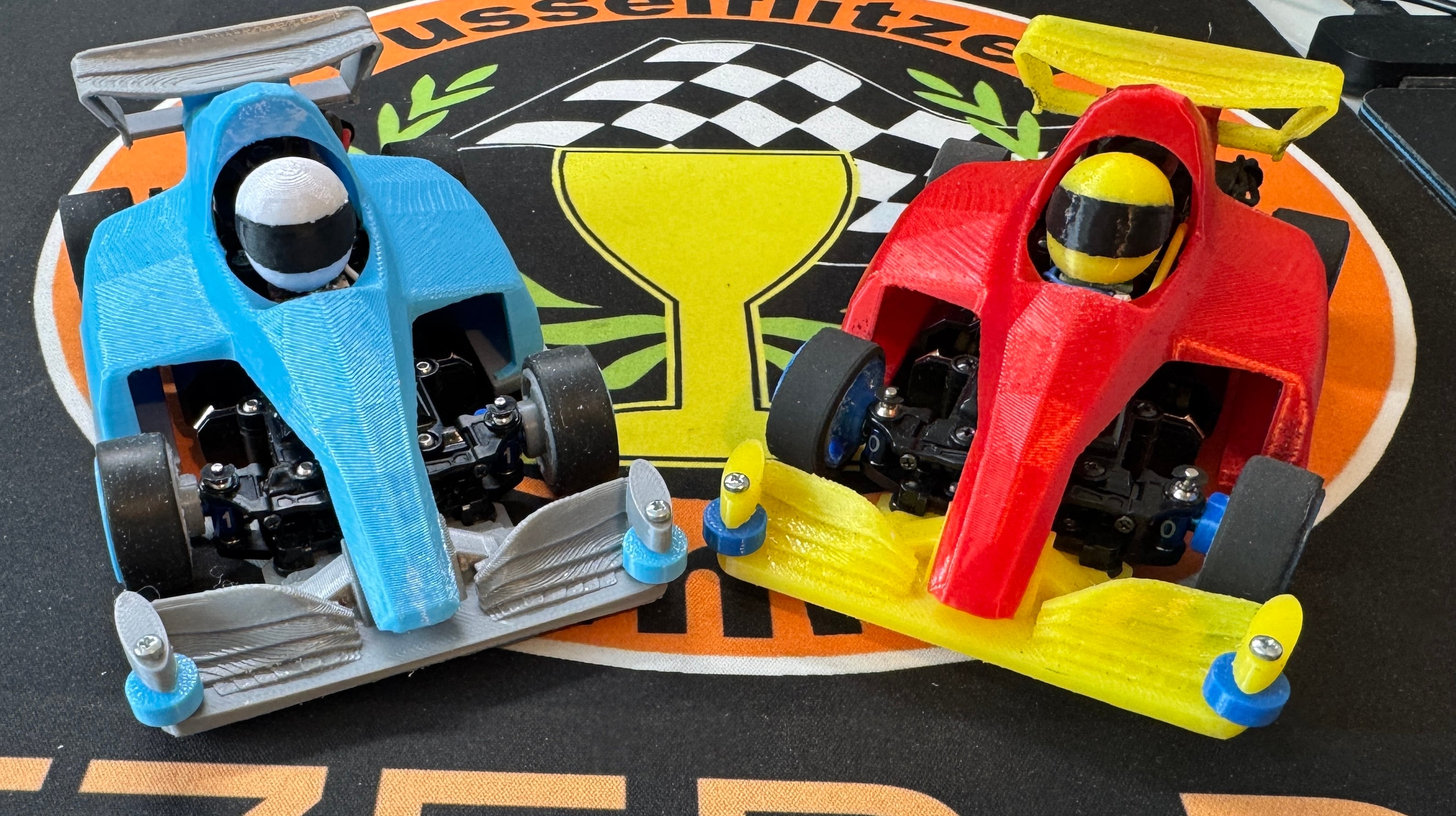 F86  Mini-Z F1 Toon Body for RM Motormount with 86mm Wheelbase