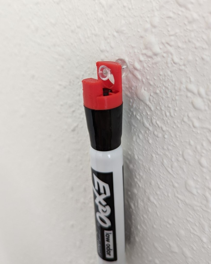 Dry Erase Pinup Cap Attachment