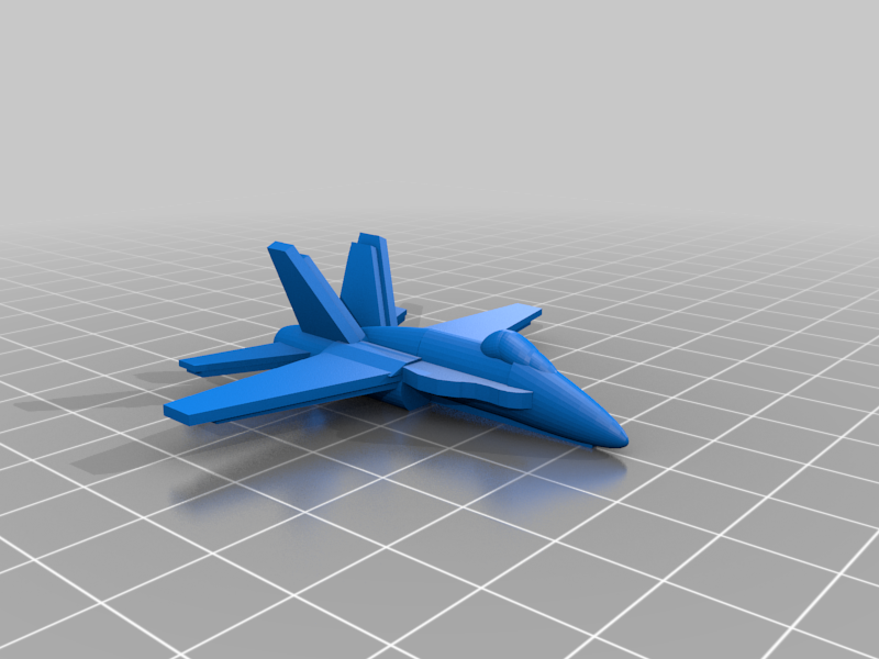 Tiny Fighter Jet F18