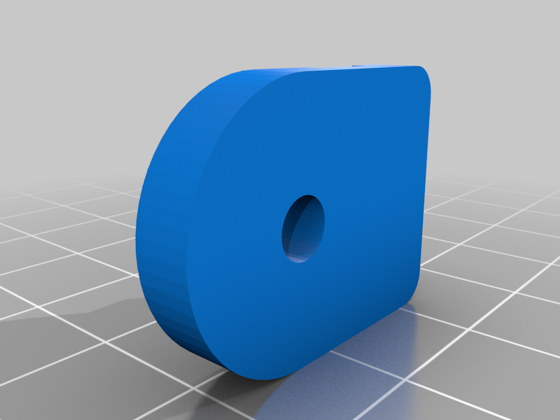 toothed belt holder for 20x20 extrusions