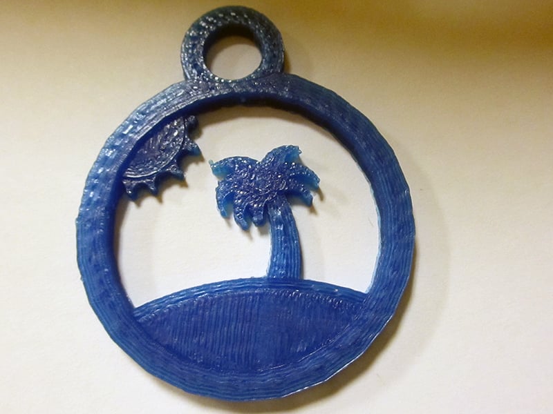 Palm Tree Pendant