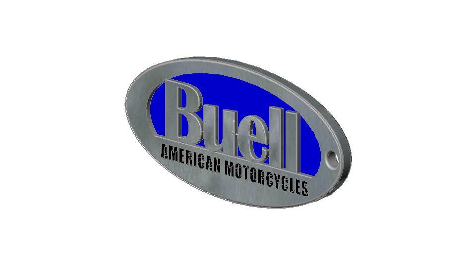 Buell logo keyring