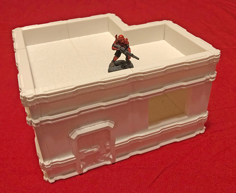 Modular 28mm Scifi Building Expansion