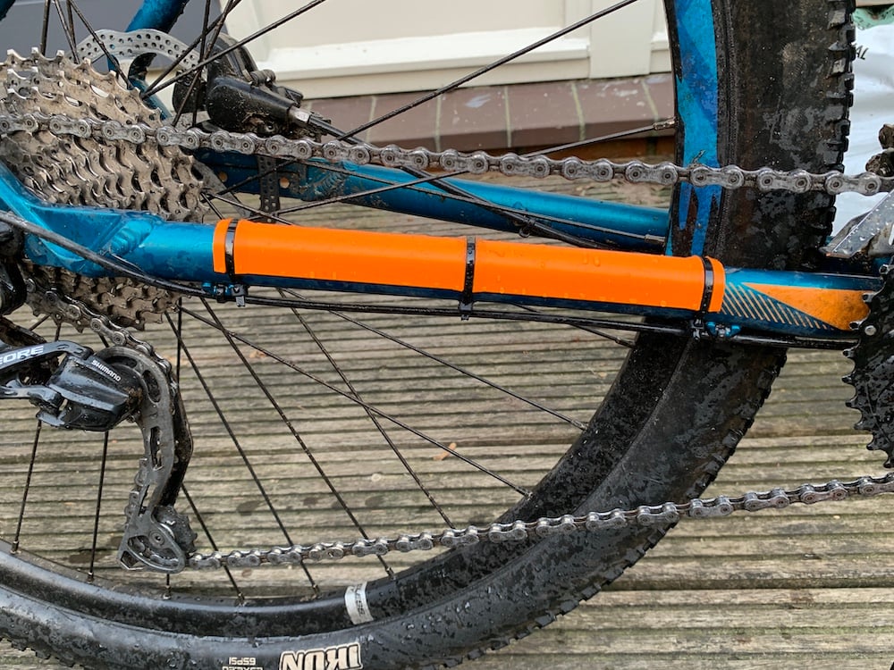 MTB chain frame protector