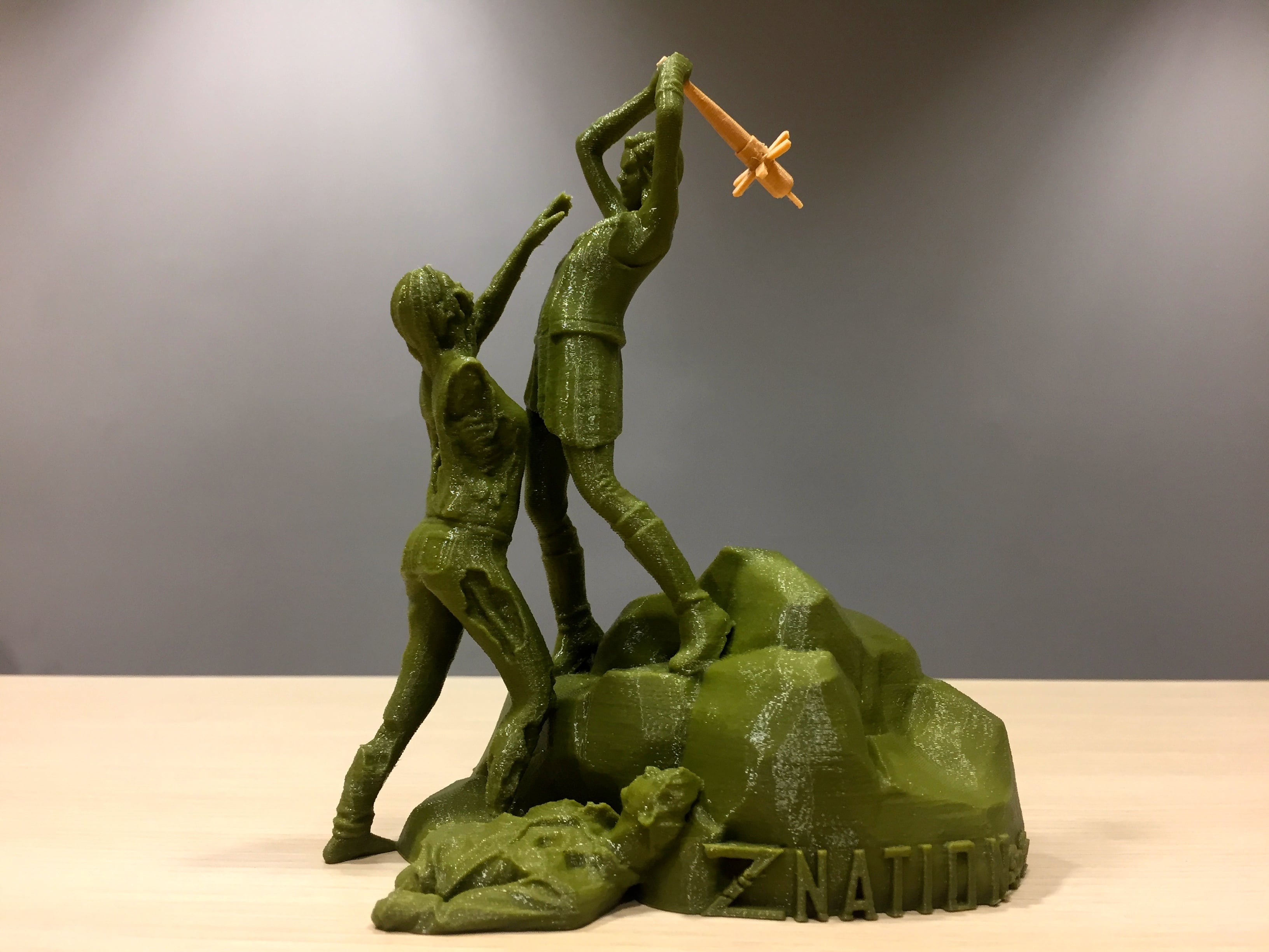 Z Nation - Addy vs Zombie Statue
