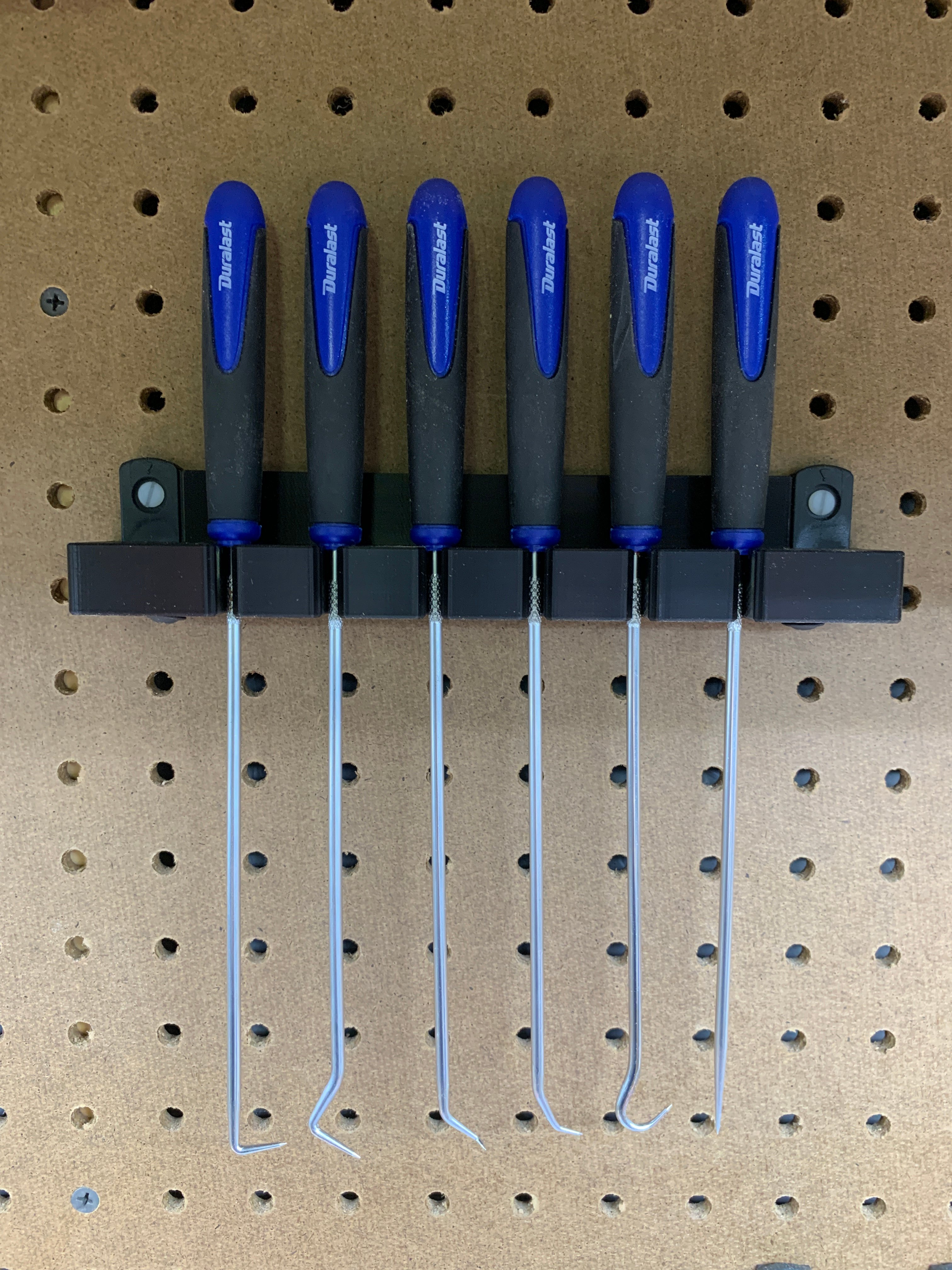 Pick and Hook set pegboard rack