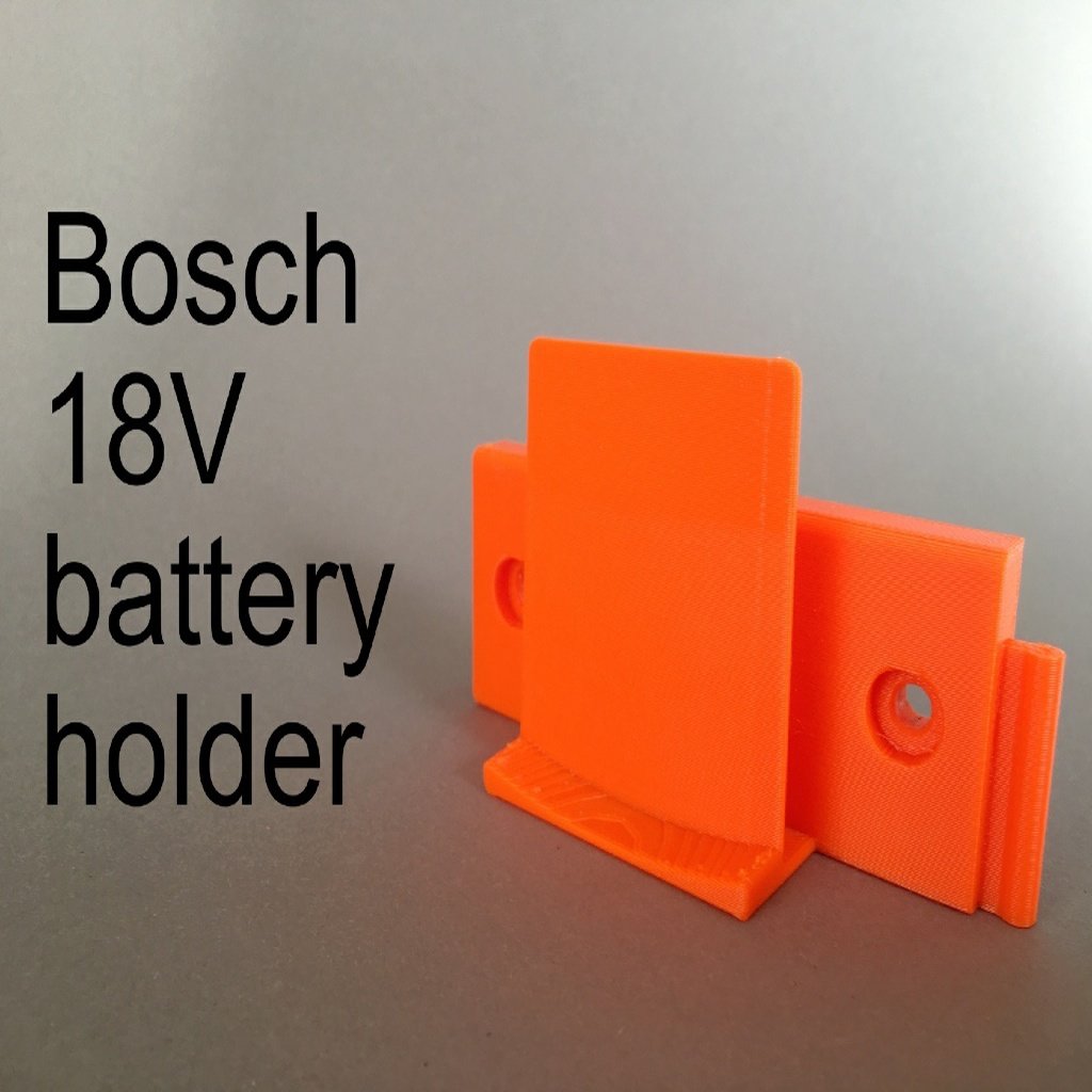 Bosch 18V battery holder