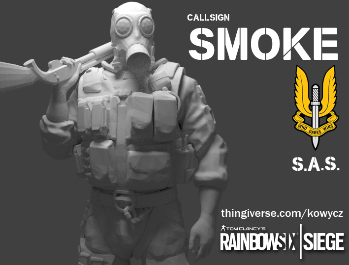 Smoke from Rainbow Six Siege