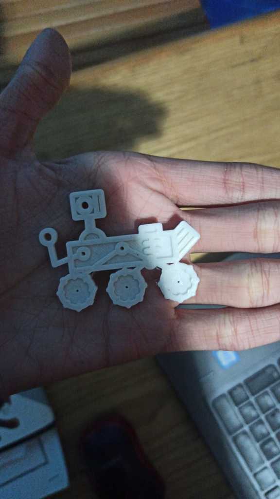 Perseverance Mars Rover Keychain