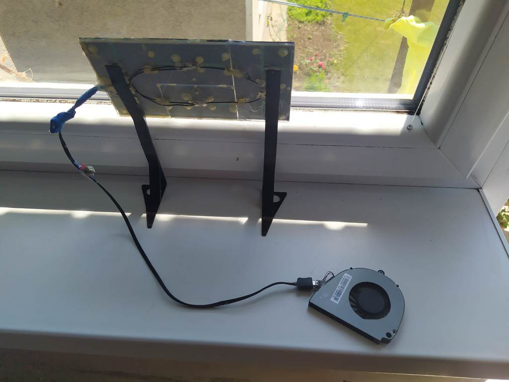 Solar panel holder mount stand