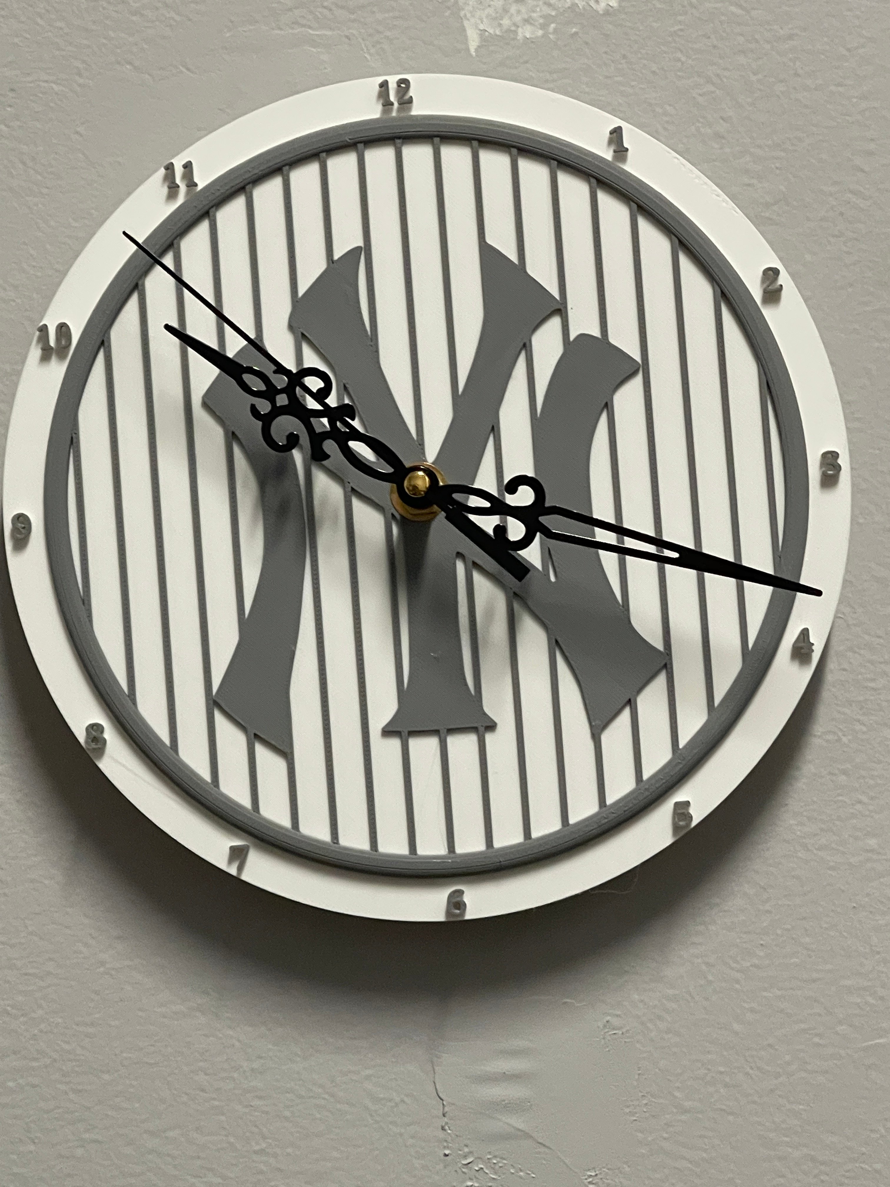 NY Yankees Clock 200mm
