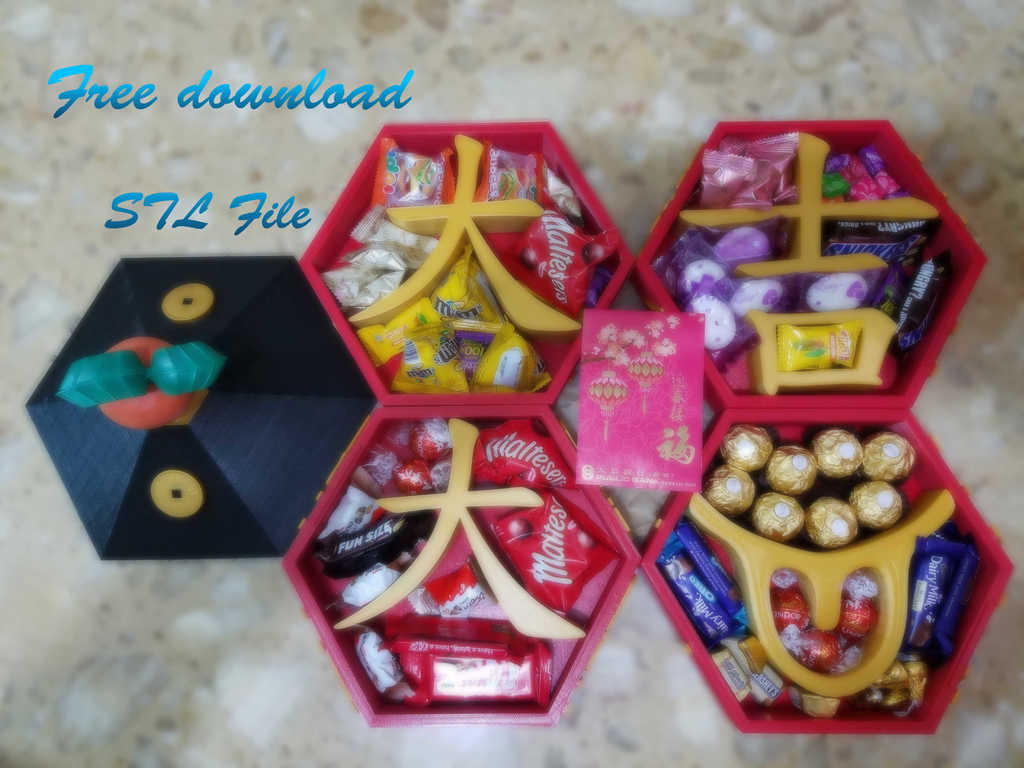 Lunar New Year Candy Box
