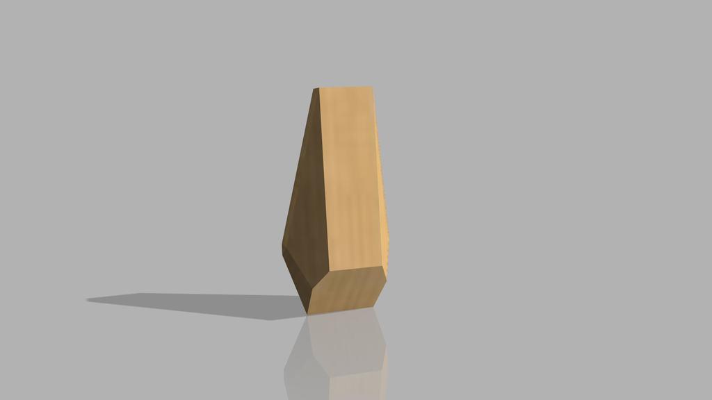 Low Poly Wall Hook (No screws needed)