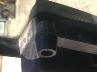 New Holland PN 9849992 8x70 door latch handle knob