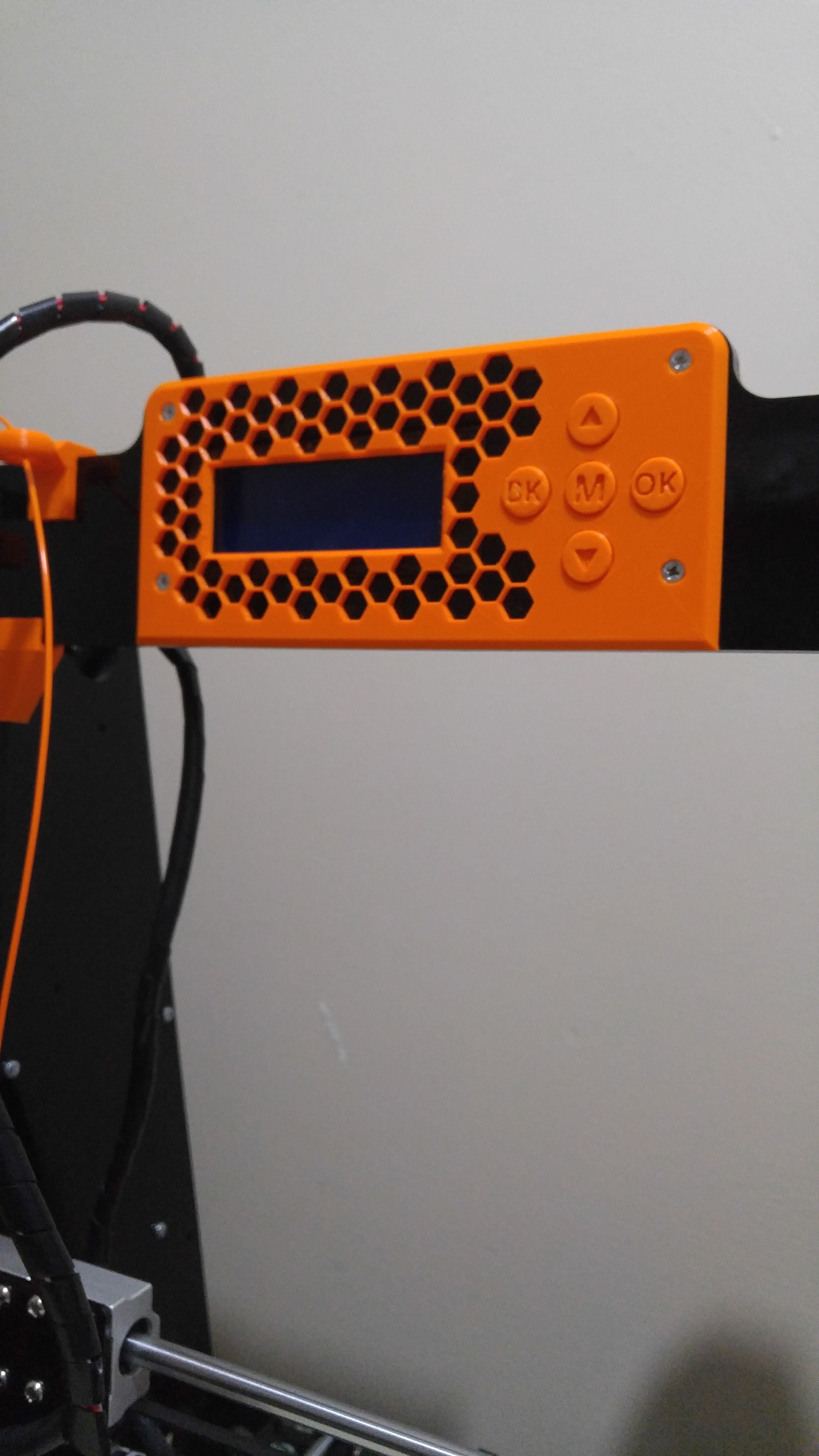 Anet A8 honeycomb Display cover  & buttons