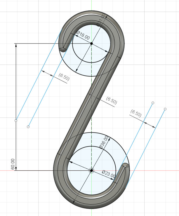 S-shaped Hook