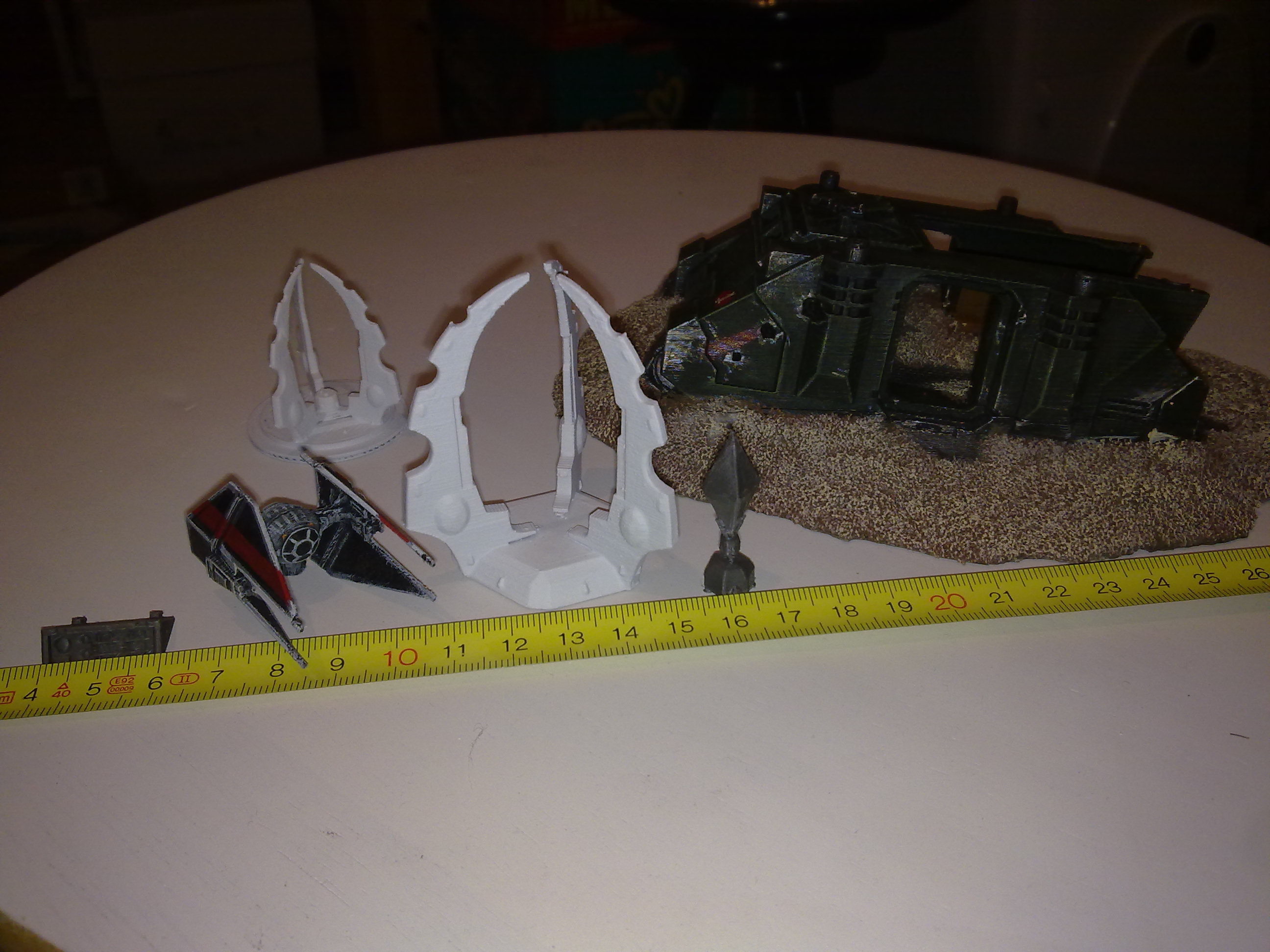 TIE interceptor supportless