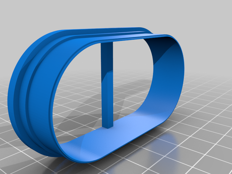 Rounded Rectangle (Pill) shaped Cookie Cutter