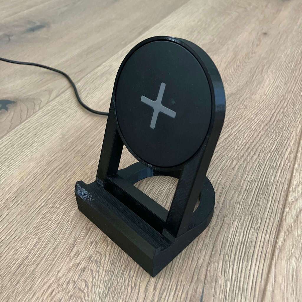 Phone stand for IKEA Nordmärke wireless charger