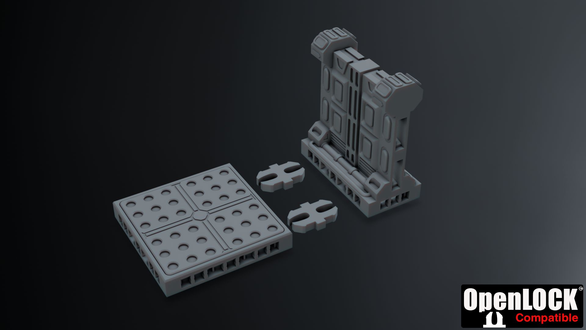Sci Fi Terrain Pack sample