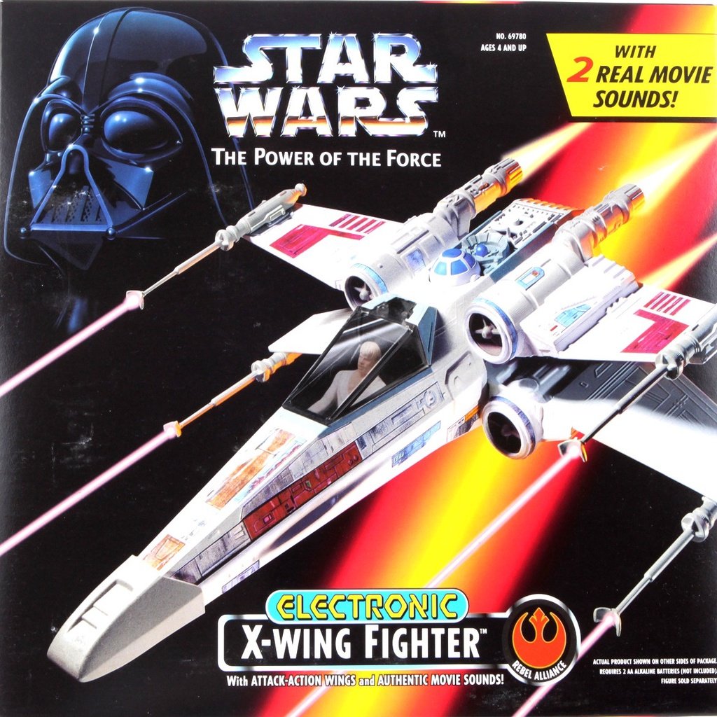 Star Wars X-Wing Fighter (POTF 1995) Laser Cannon Replacement