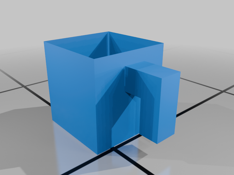 cube coffee cup
