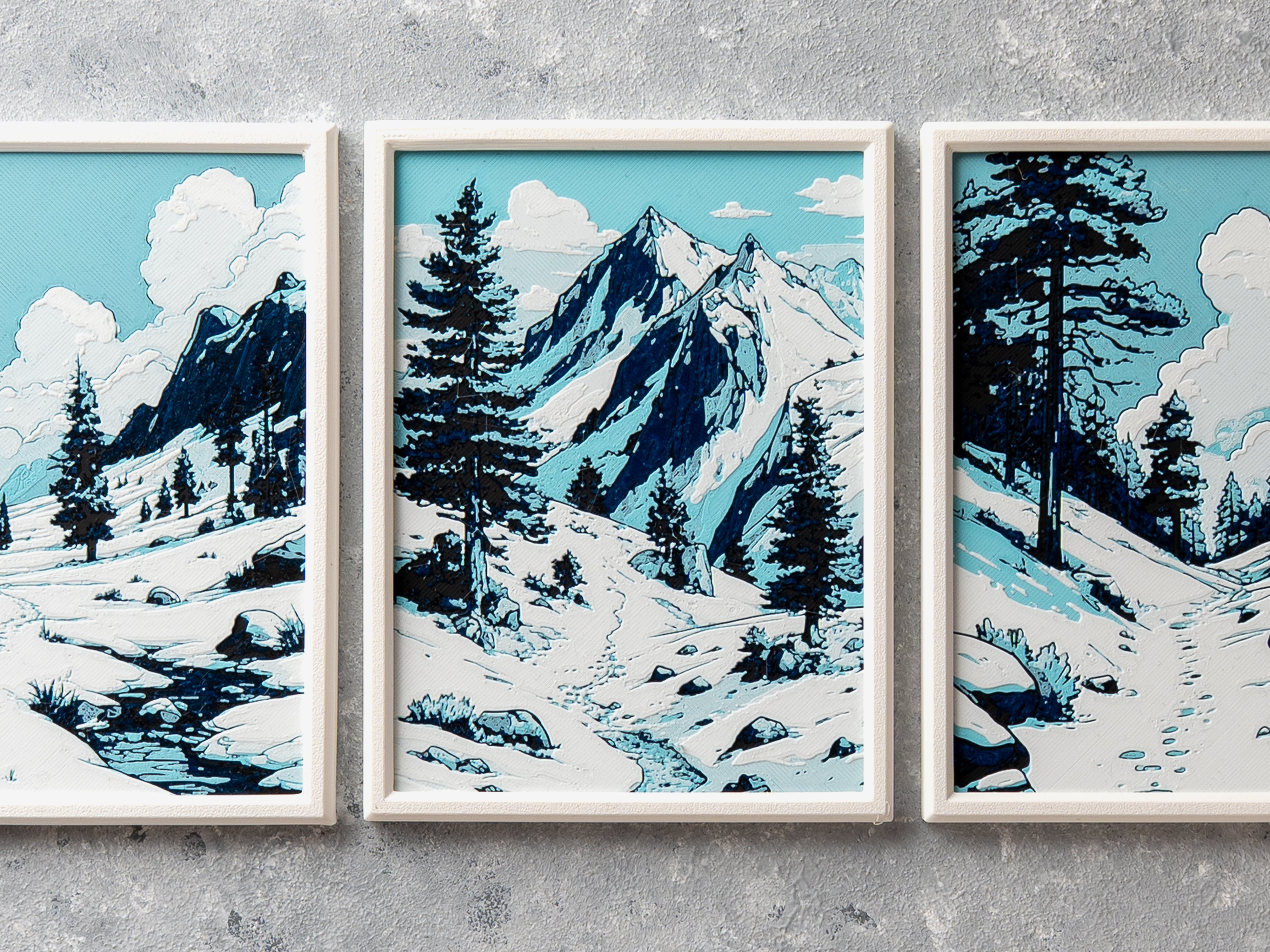 Winter Trails Wall Art