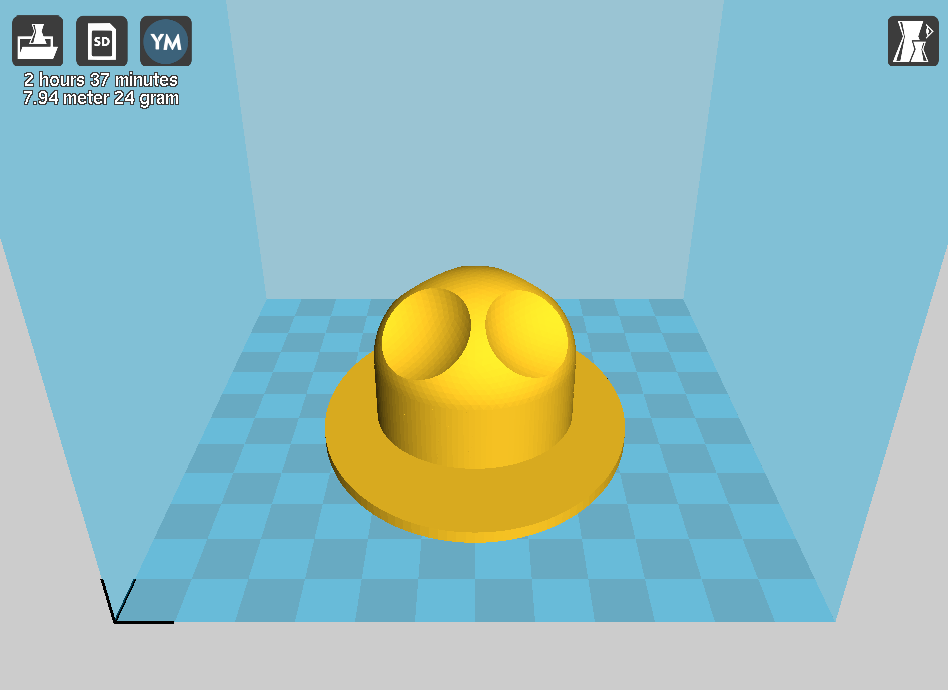 Large Lego State Trooper Hat