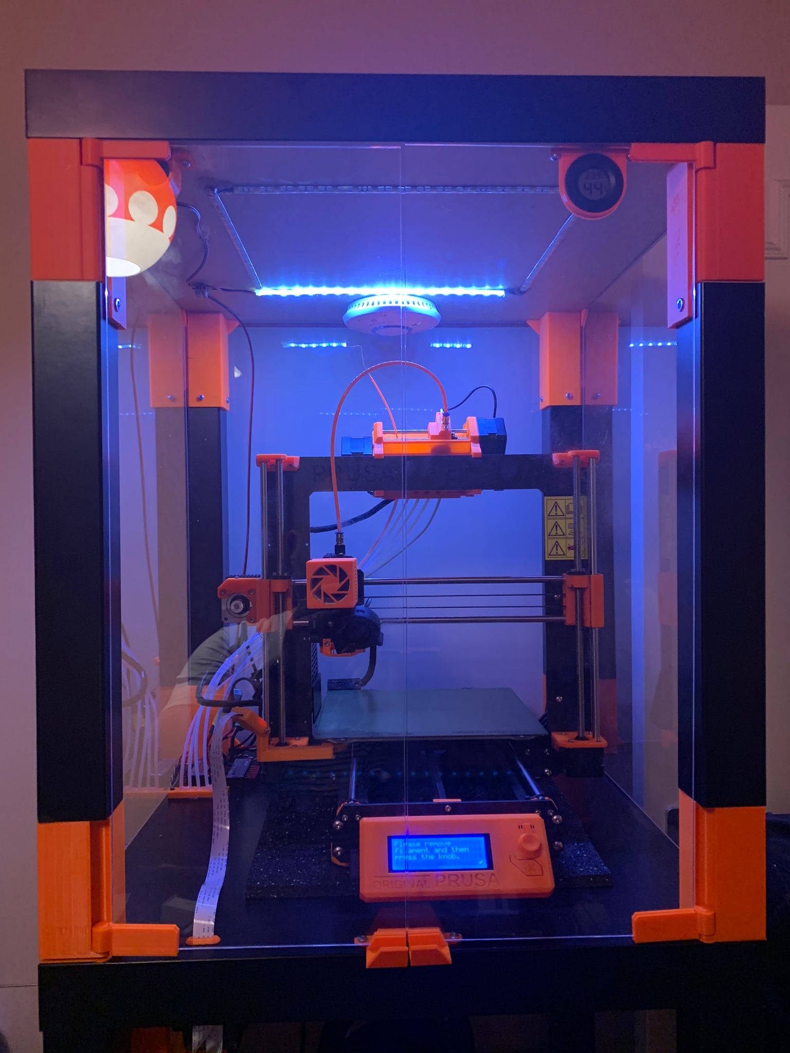 Lack enclosure for Prusa MK3 + MMU 2.0