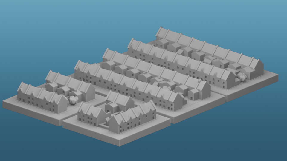 GreebleCity: Terraced Housing
