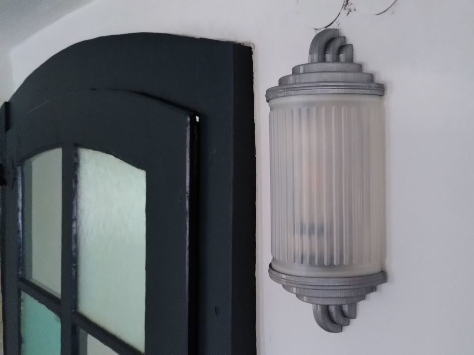 Art Deco Lamp "Metropolis"