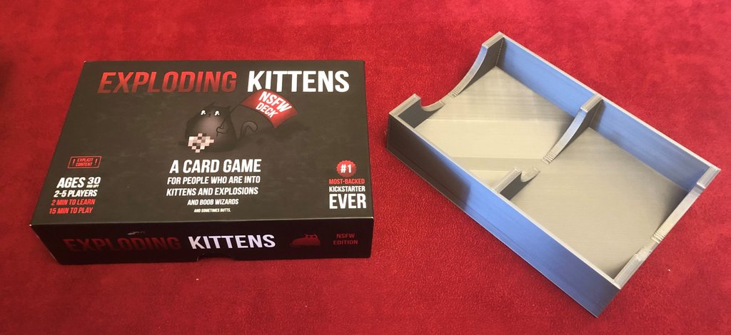 Exploding Kittens Game Box Insert