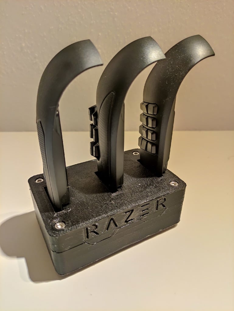 Magnetized Razer Naga Pro & Trinity button holder stand