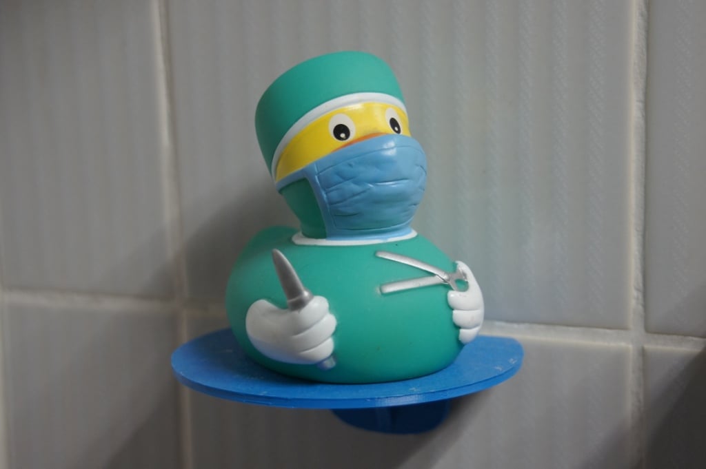 Badeentenpodest / Rubber Duck Podium