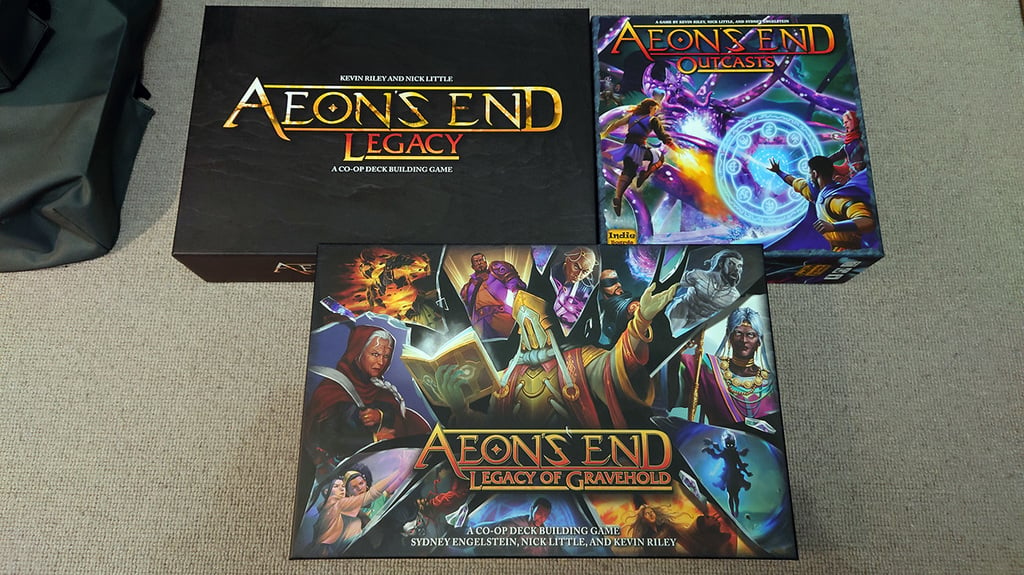 Complete Aeon's End Storage Solution (up to Legacy of Gravehold)