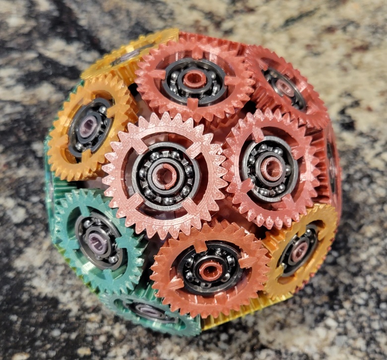 Gear Sphere (Icosahedron)