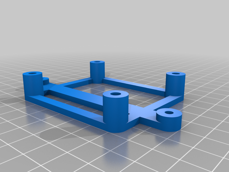 Anycubic MEGA S Raspberry Pi mounting plate